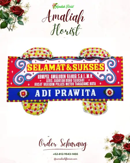 Papan Bunga Ucapan Selamat Yaru